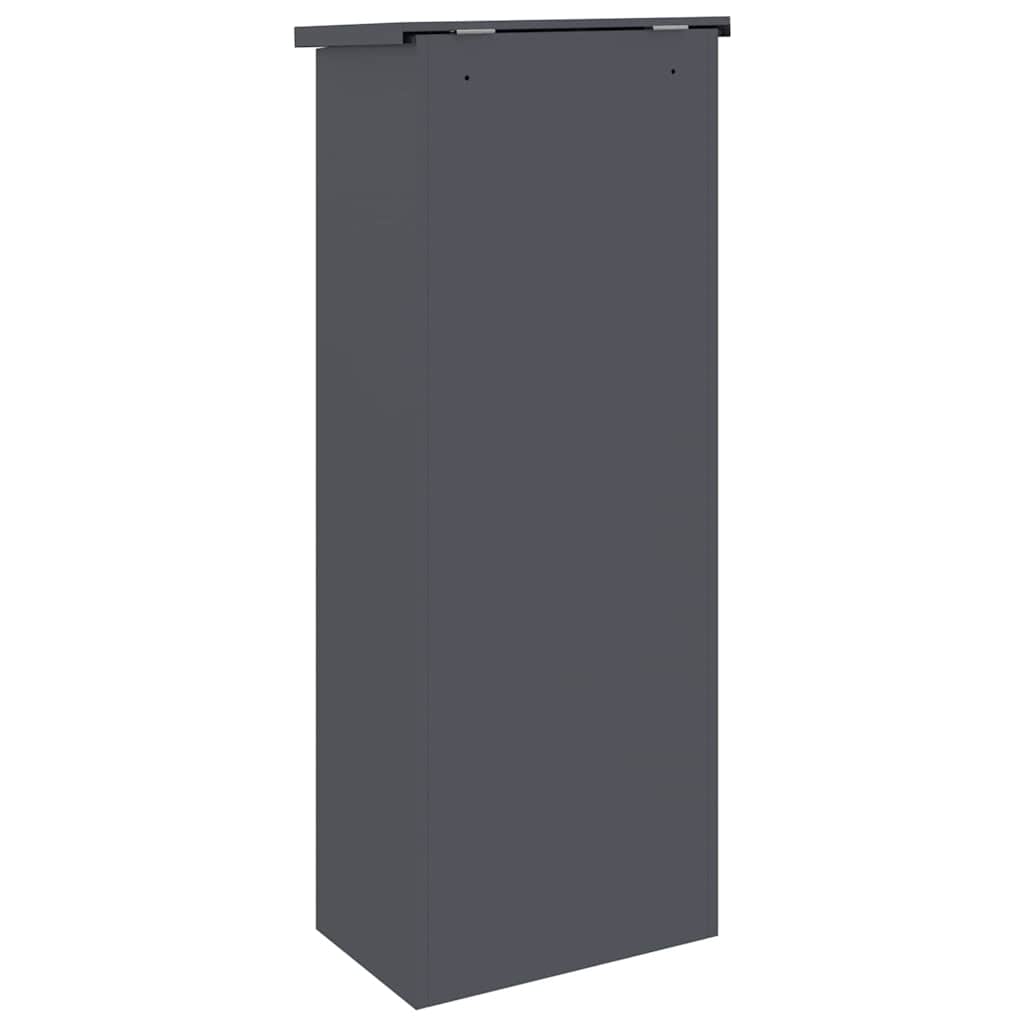 Paketdrop-Box Mit Speicher 44,5 X 29 X 110,5 Cm Stahl