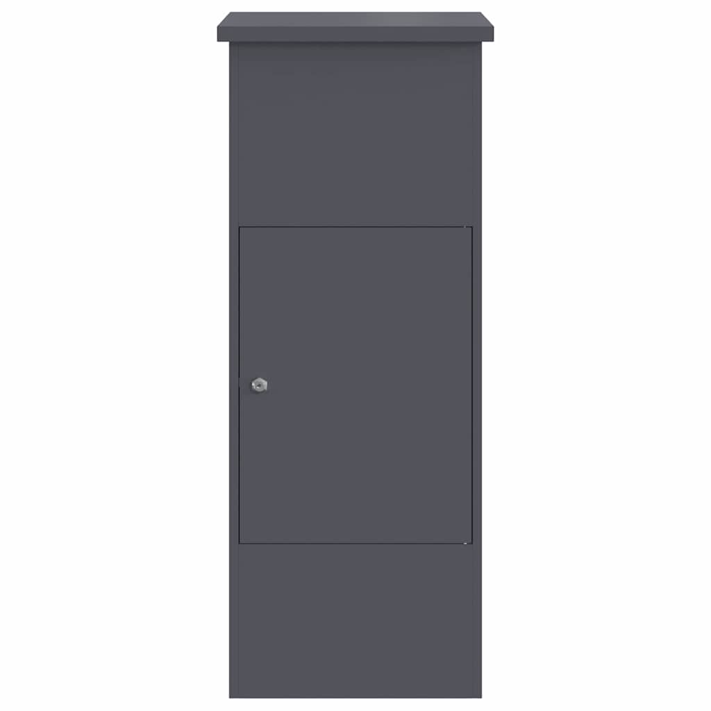 Paketdrop-Box Mit Speicher 44,5 X 29 X 110,5 Cm Stahl