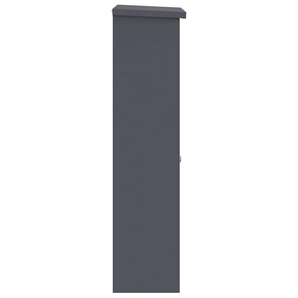 Paketdrop-Box Mit Speicher 44,5 X 29 X 110,5 Cm Stahl