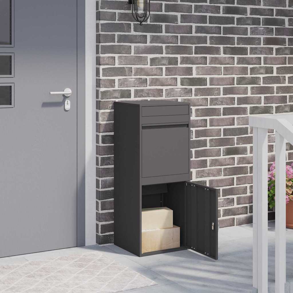 Paketdrop-Box Mit Speicher 41 X 38 X 103 Cm Stahl