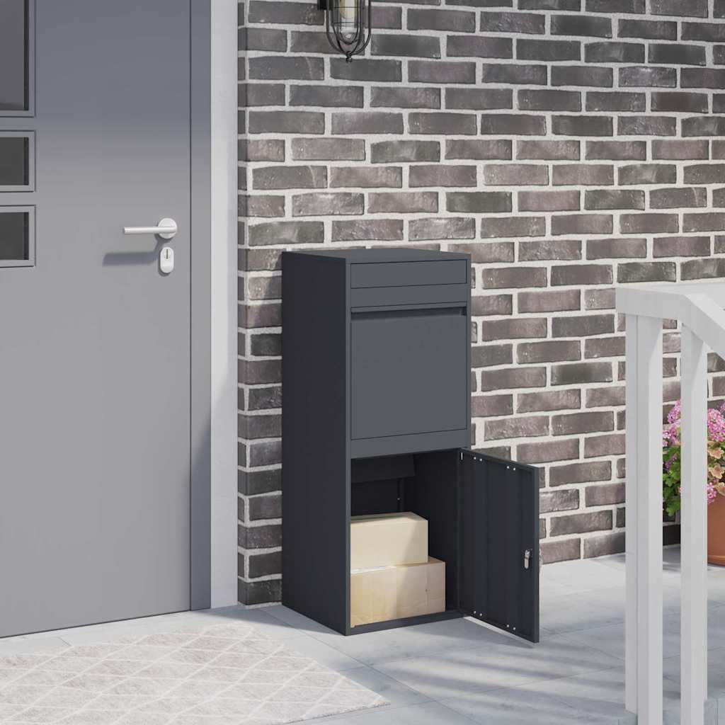 Paketdrop-Box Mit Speicher 41 X 38 X 103 Cm Stahl