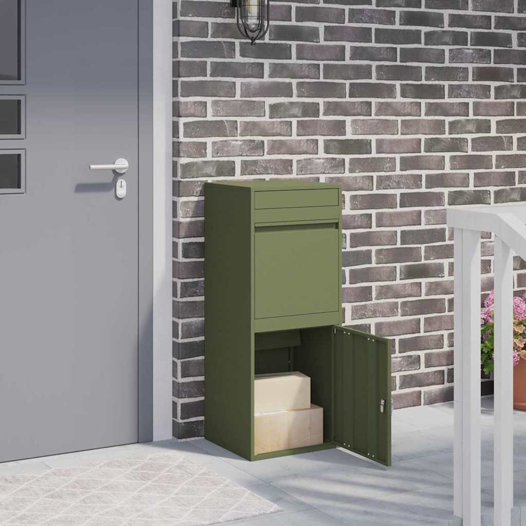 Paketdrop-Box Mit Speicher 41 X 38 X 103 Cm Stahl