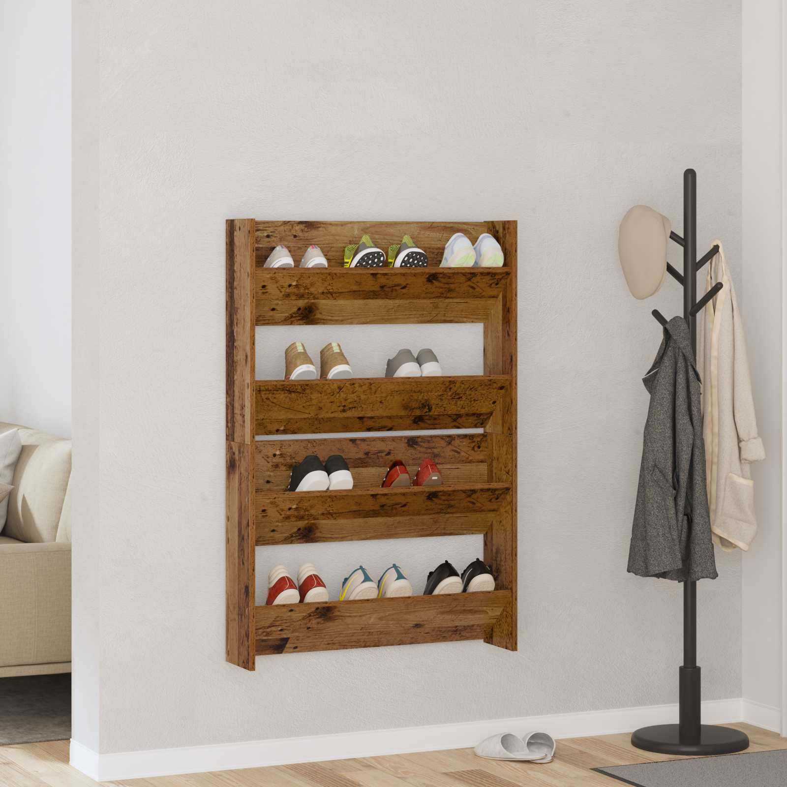 Schuhschrank Holzwerkstoff