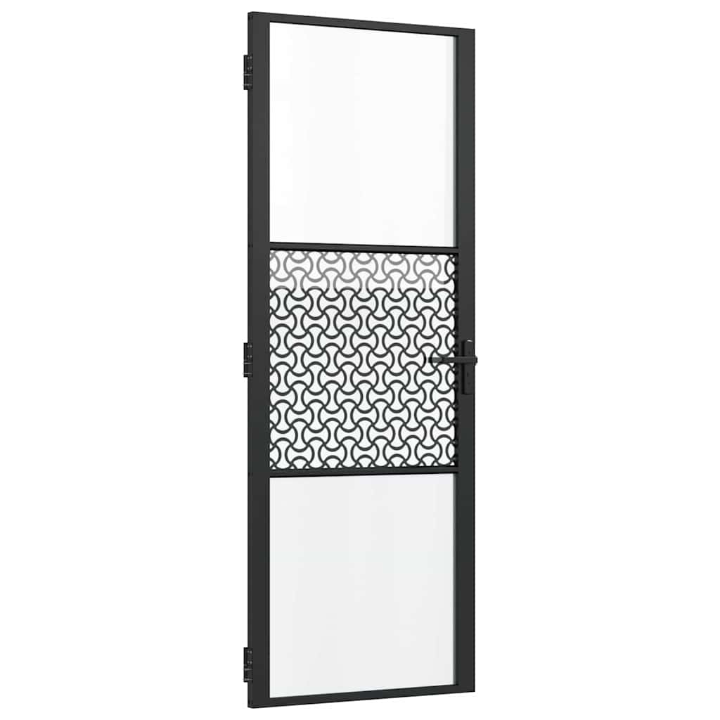 Glastür 76 X 3.5 X 201.5 Cm Aluminium