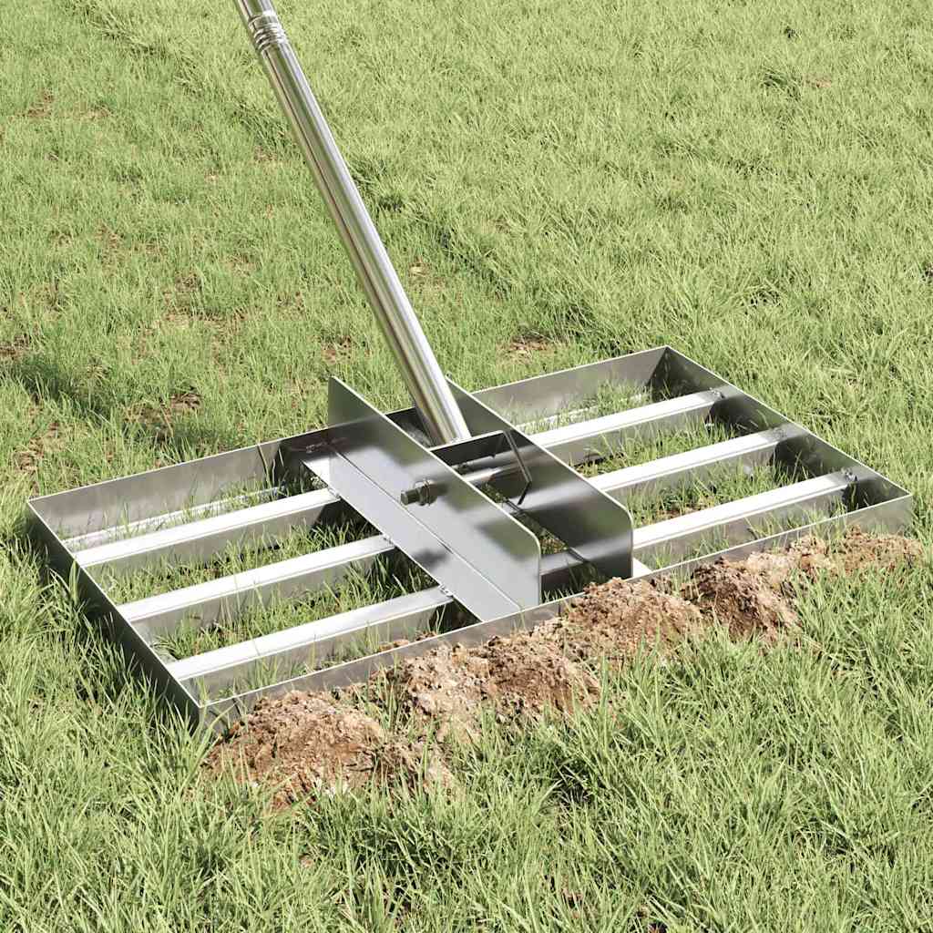 Gartenrechen Silber 45 X 25 X 200 Cm