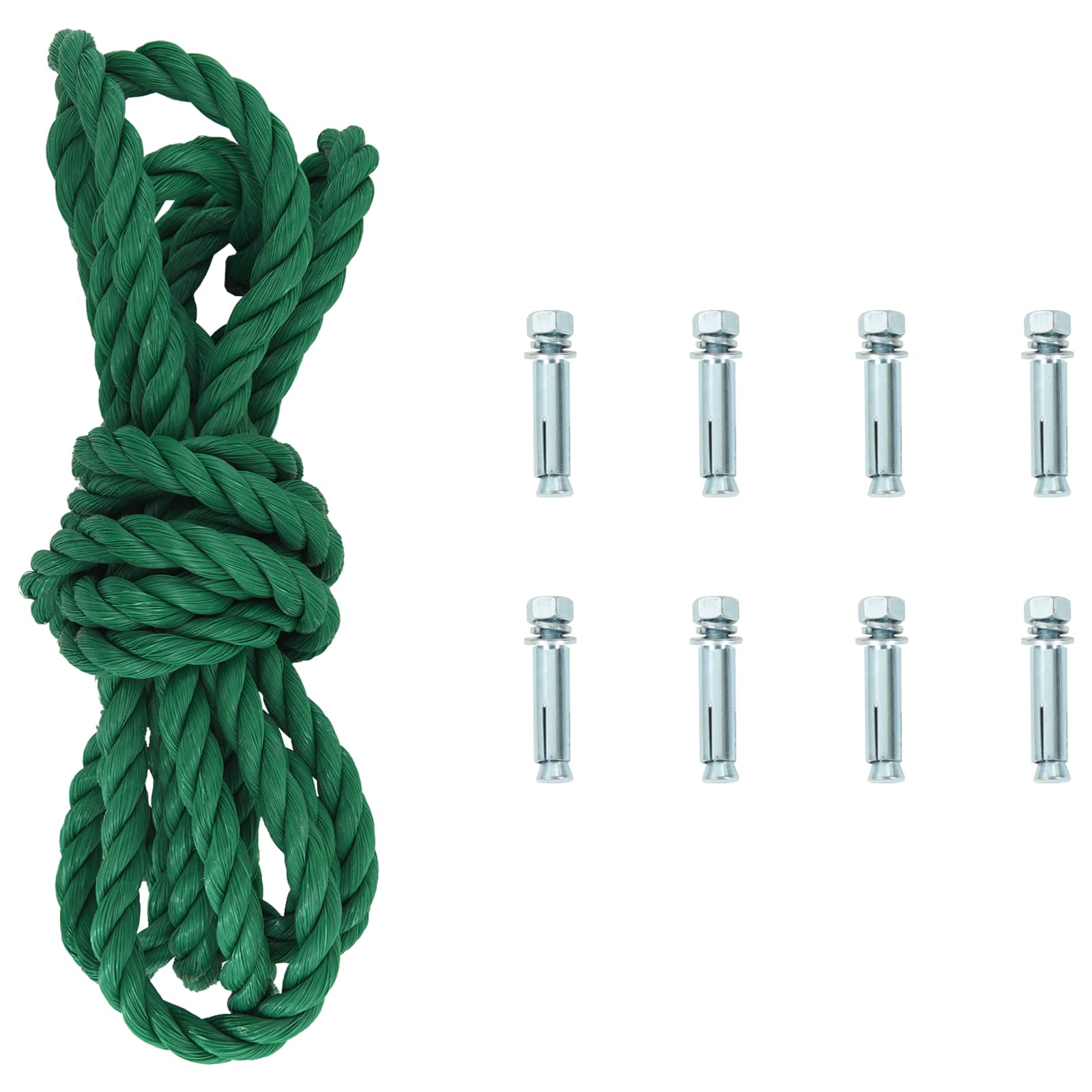4-Stufen Dockleiter Silber Aluminium