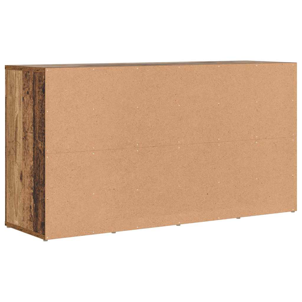 Schuhbank Mit Regal 103 X 30 X 54,5 Cm Holzwerkstoff