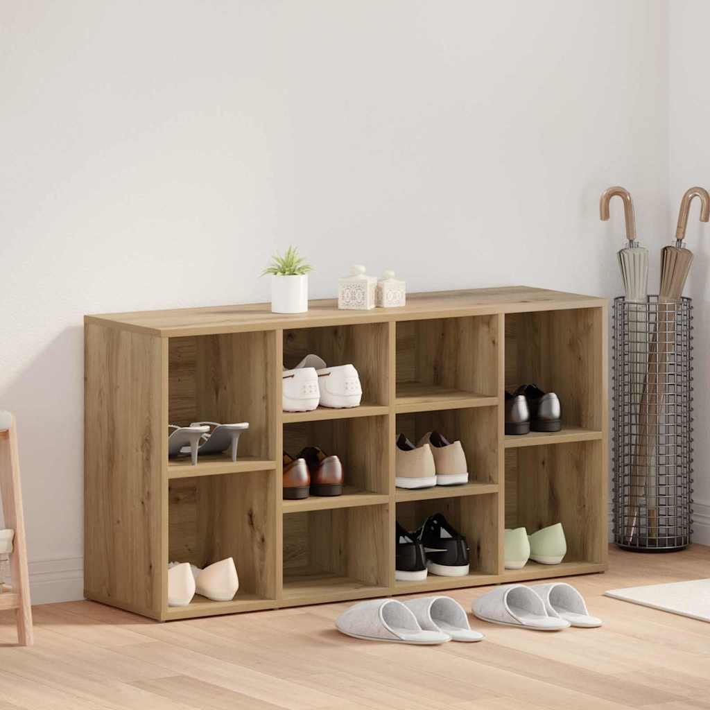Schuhbank Mit Regal 103 X 30 X 54,5 Cm Holzwerkstoff