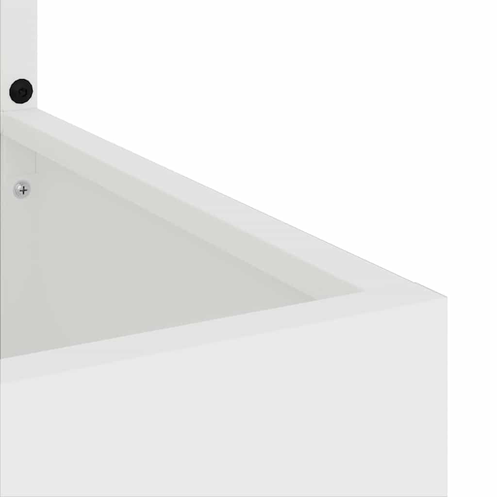 Garten Sichtschutz-Leinwand 32 X 140 Cm Weiß