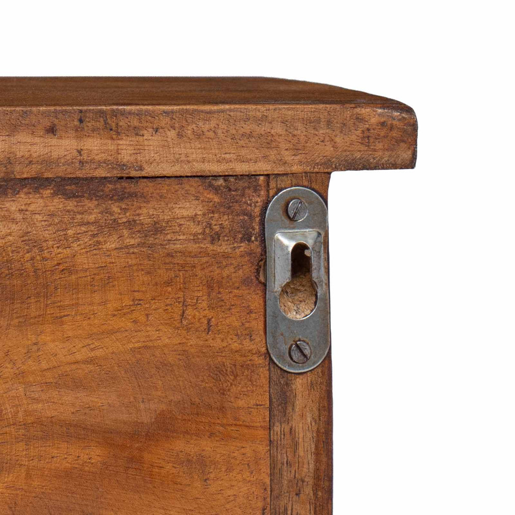 Kleiderbügel Braun 70 X 11 X 27 Cm Massives Mahagoni Holz