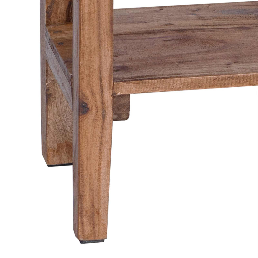 Pflanzenständer Braun 34 X 25 X 52 Cm Mahagoni Holz
