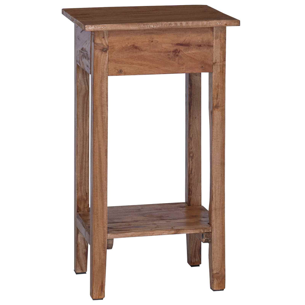 Pflanzenständer Braun 34 X 25 X 52 Cm Mahagoni Holz