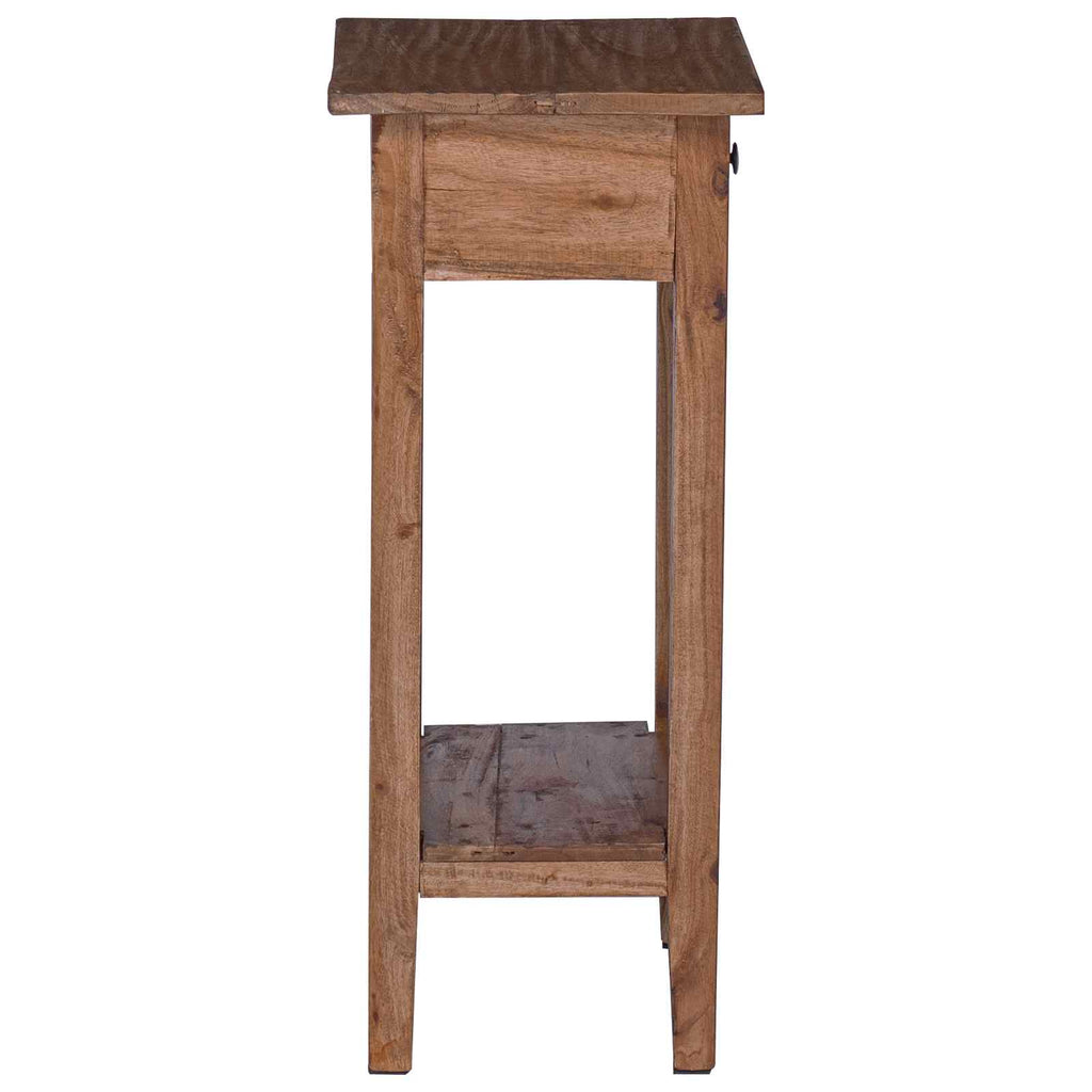 Pflanzenständer Braun 34 X 25 X 52 Cm Mahagoni Holz
