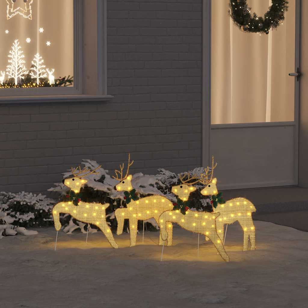 Led Rentiere 4 Pcs