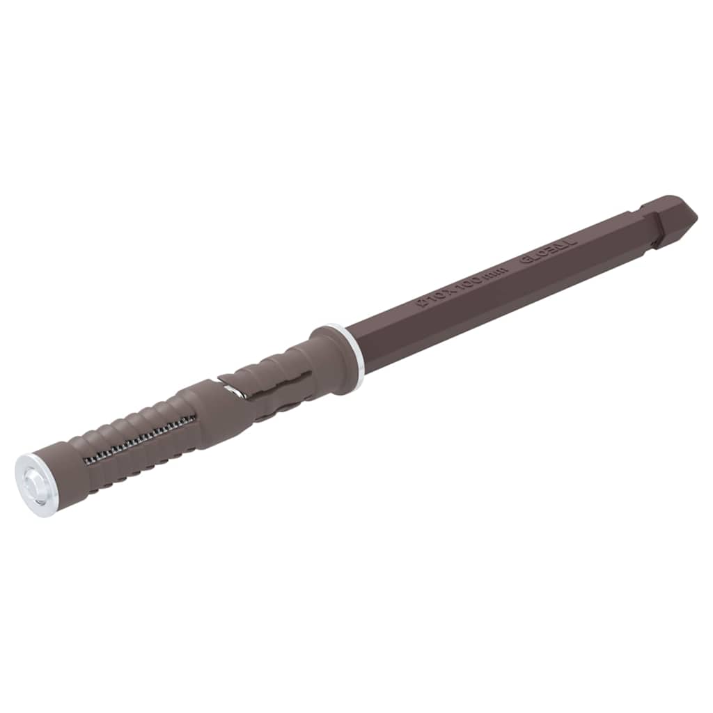 Schwebende Regalträger 12 Pcs Beige Stahl