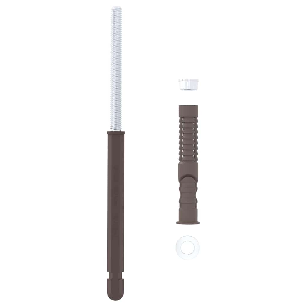 Schwebende Regalträger 12 Pcs Beige Stahl
