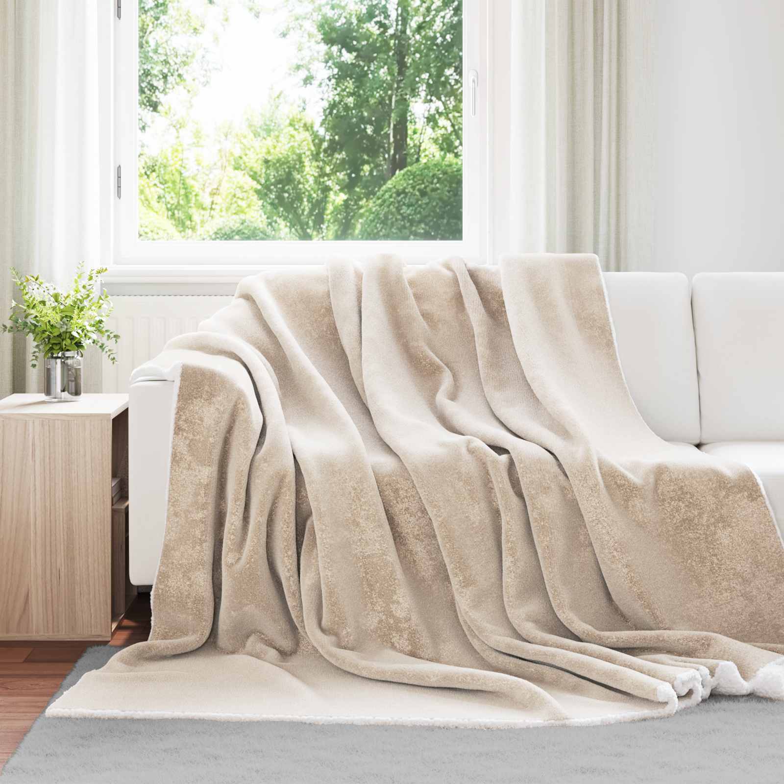 Überwurfdecke Fleece