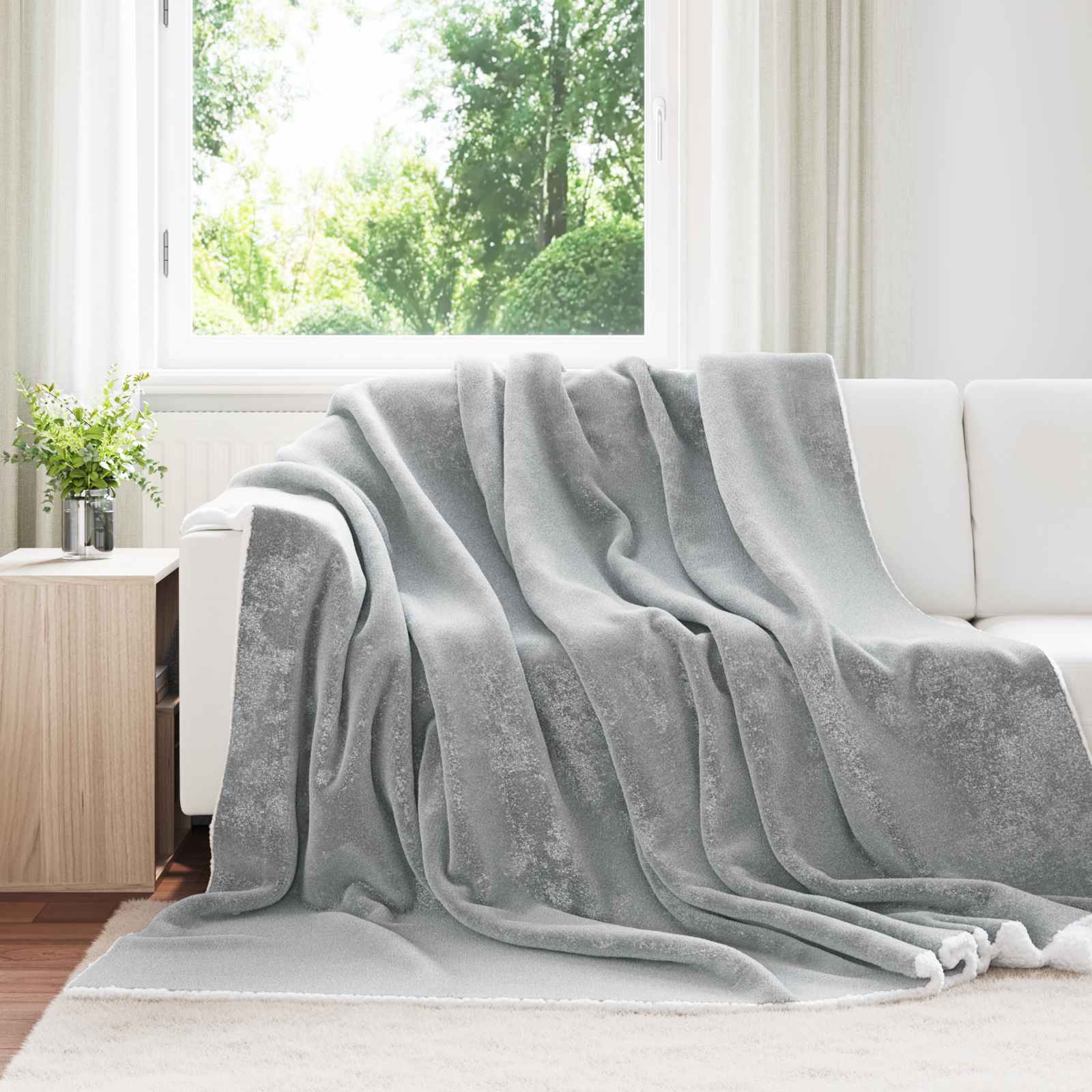 Überwurfdecke Fleece