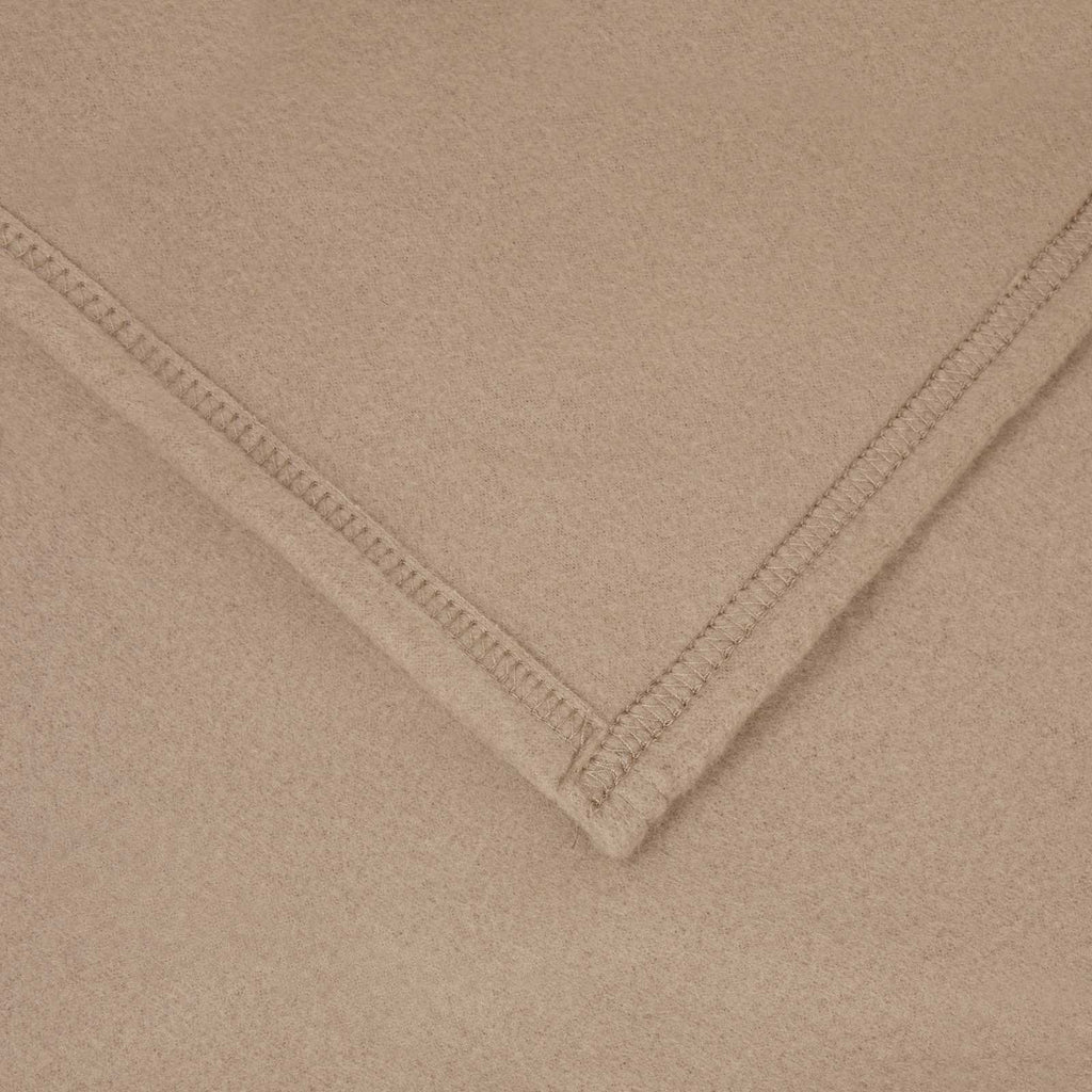 Überwurfdecke 170 X 130 Cm Fleece Kamel