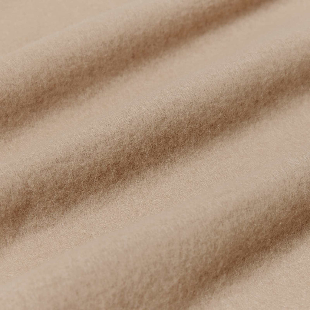 Überwurfdecke 170 X 130 Cm Fleece Kamel