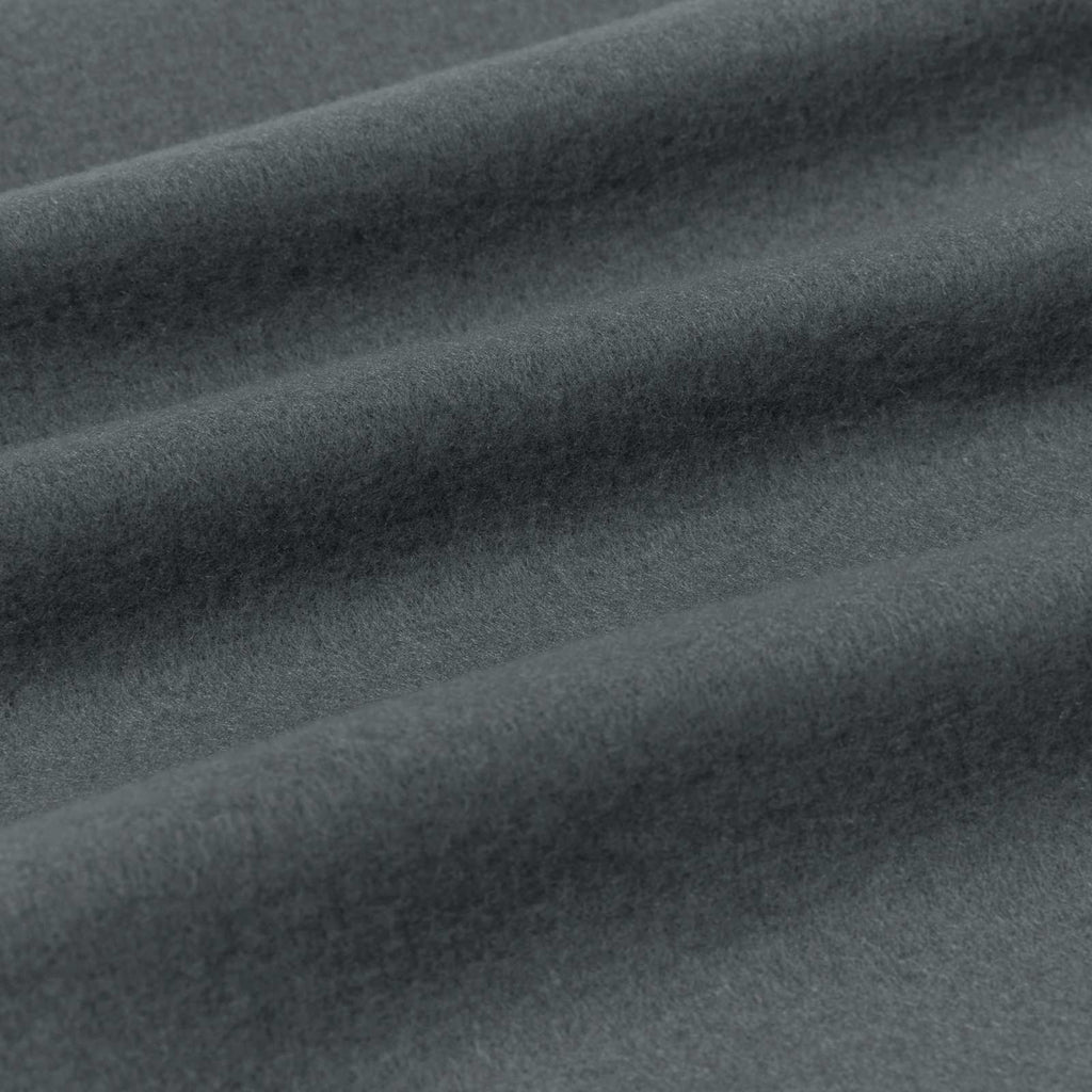 Überwurfdecke 170 X 130 Cm Fleece Dunkelgrau