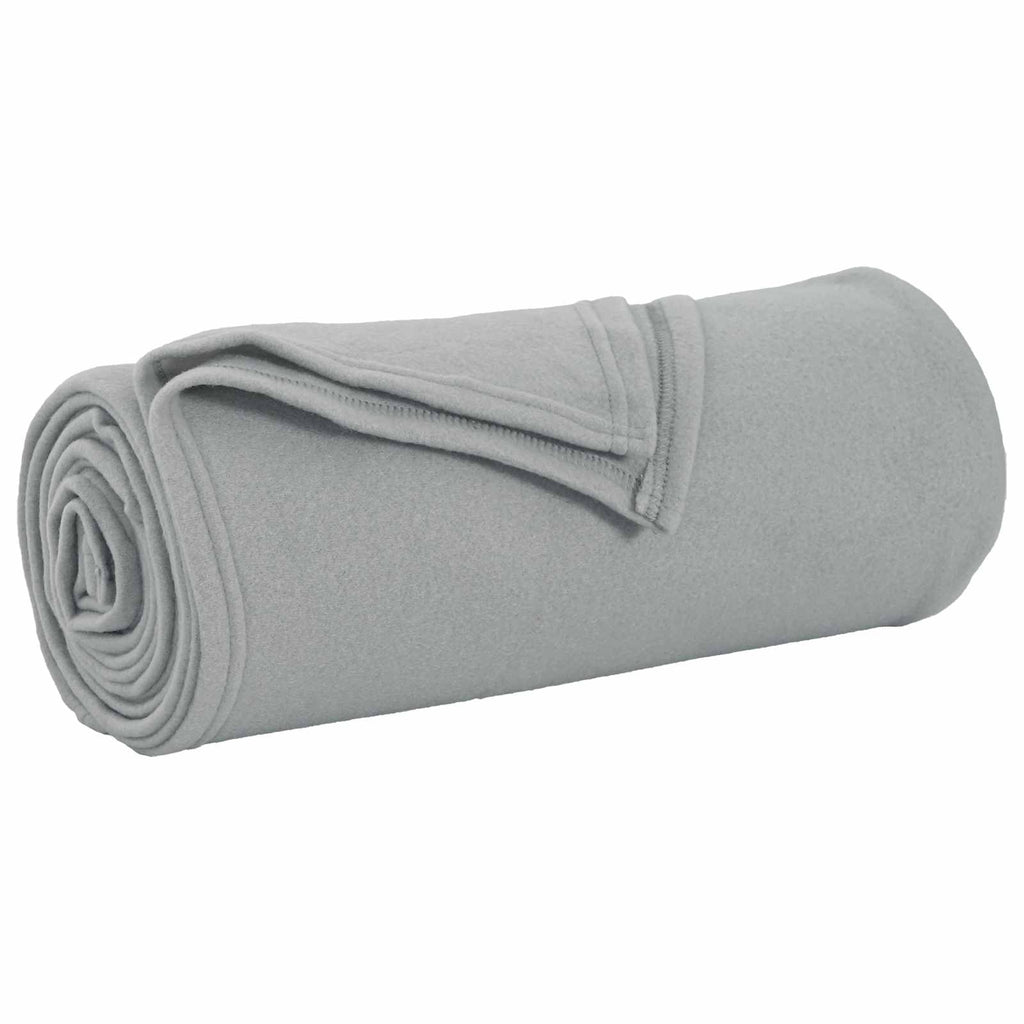 Überwurfdecke 170 X 130 Cm Fleece Grau