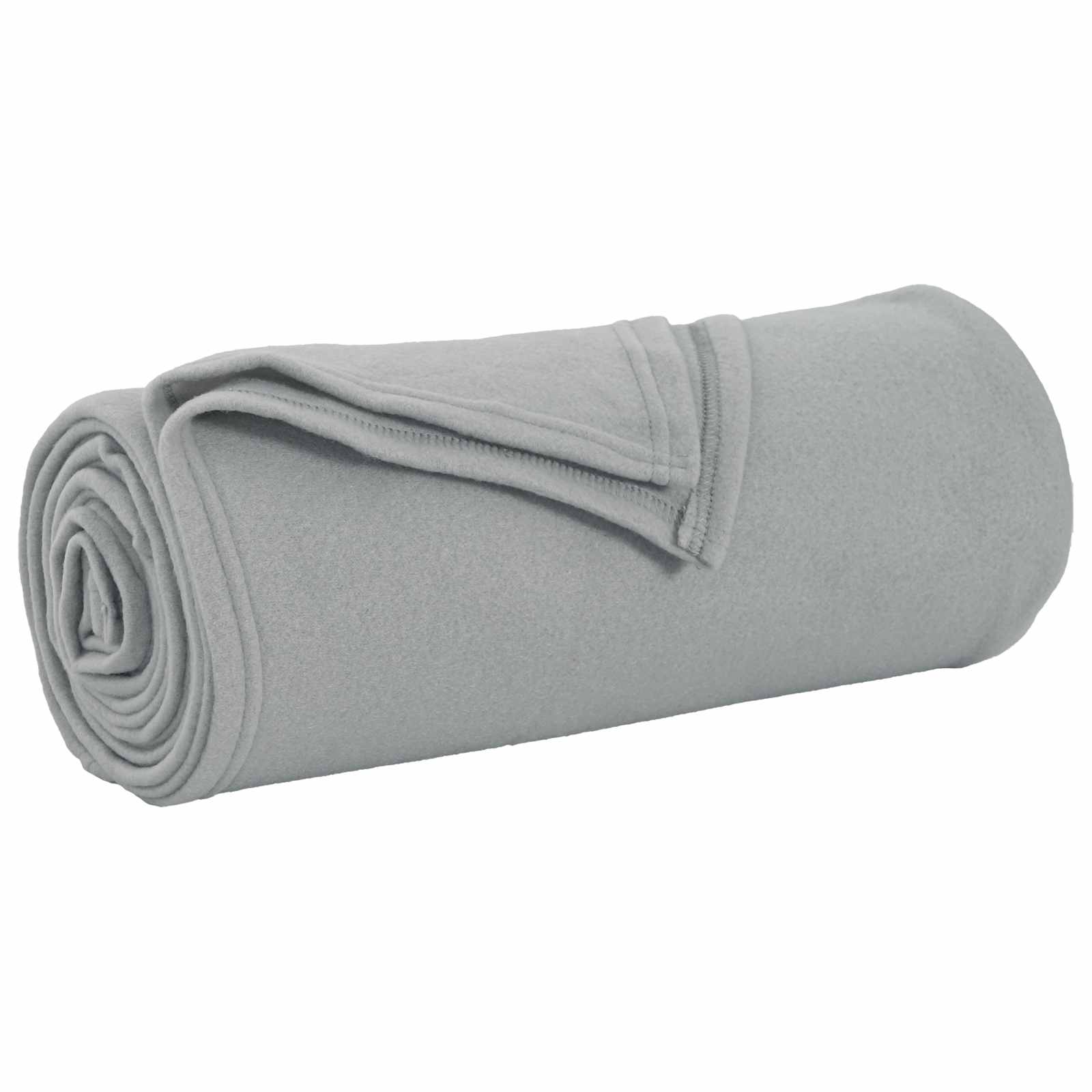 Überwurfdecke 170 X 130 Cm Fleece Grau