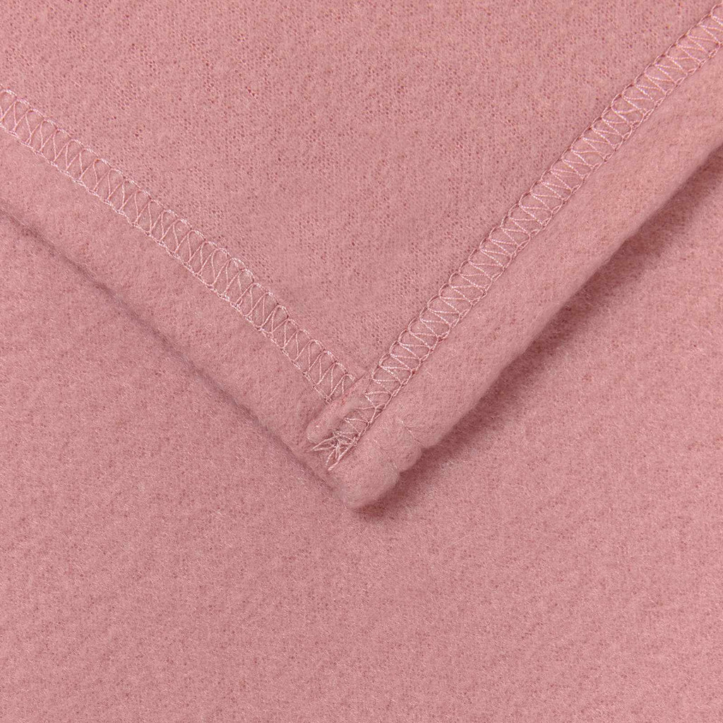 Überwurfdecke 170 X 130 Cm Fleece Rosa