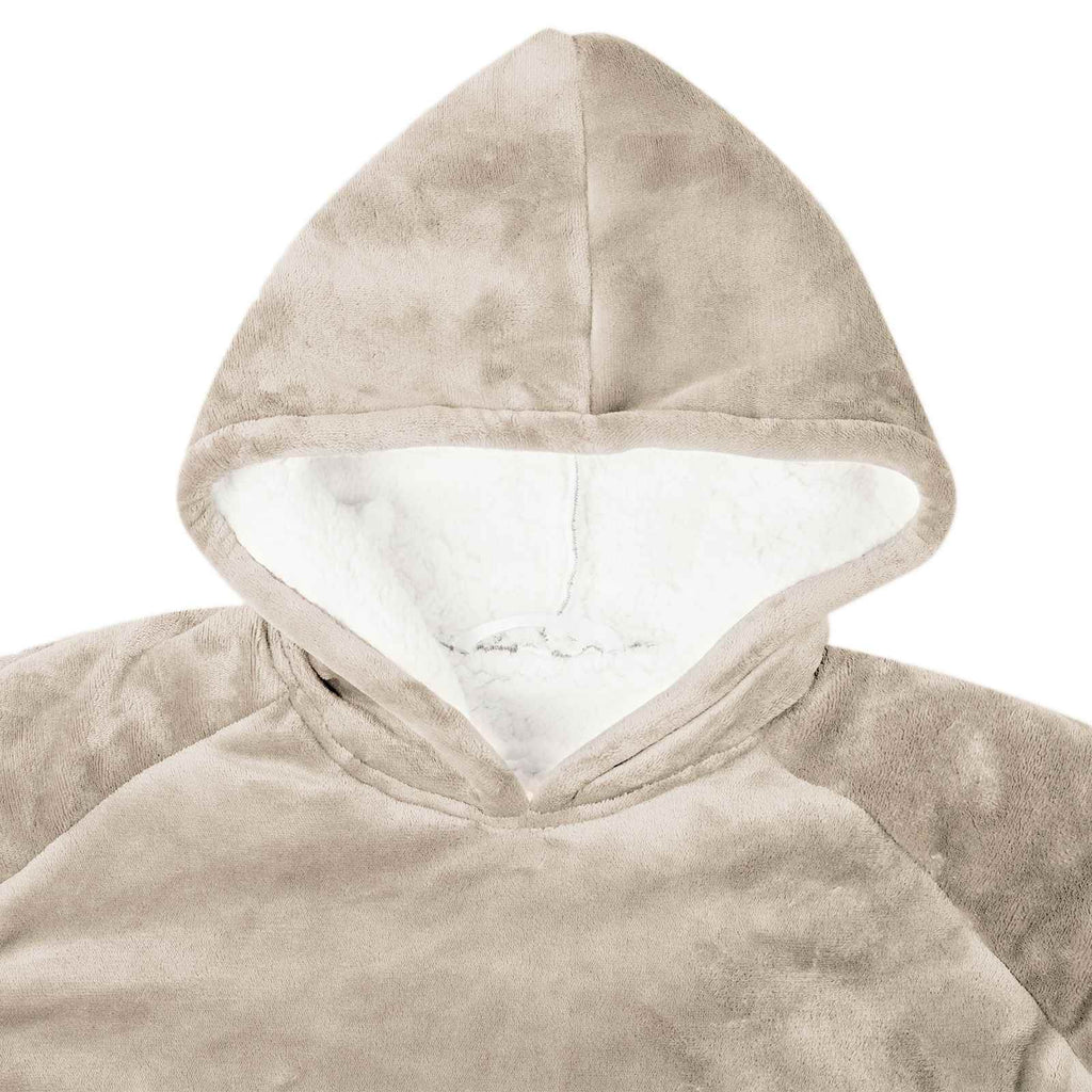 Decken-Hoodie Fleece Und Flanell
