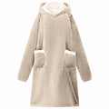 Decken-Hoodie Fleece Und Flanell
