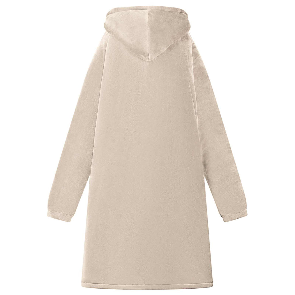 Decken-Hoodie Fleece Und Flanell
