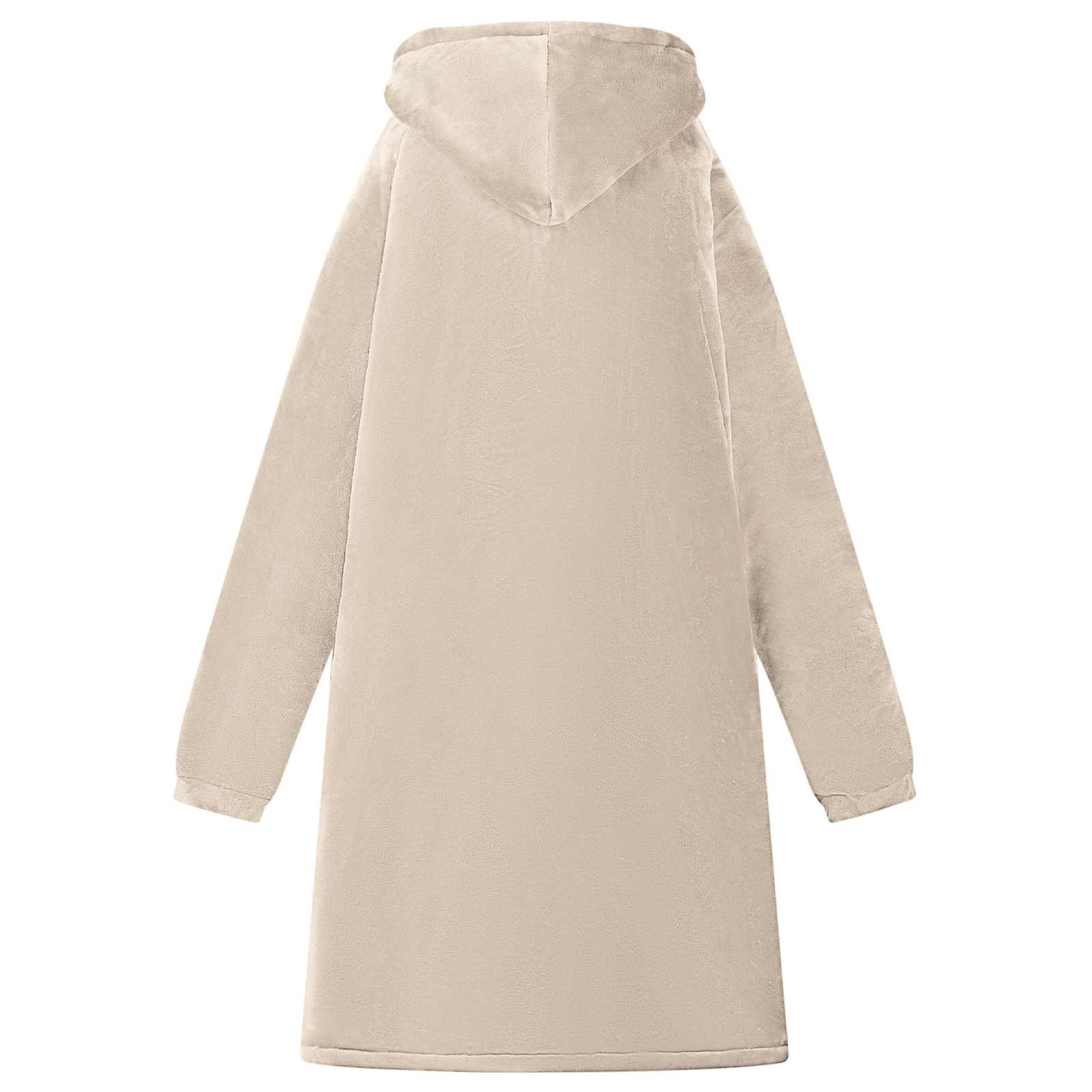 Decken-Hoodie Fleece Und Flanell