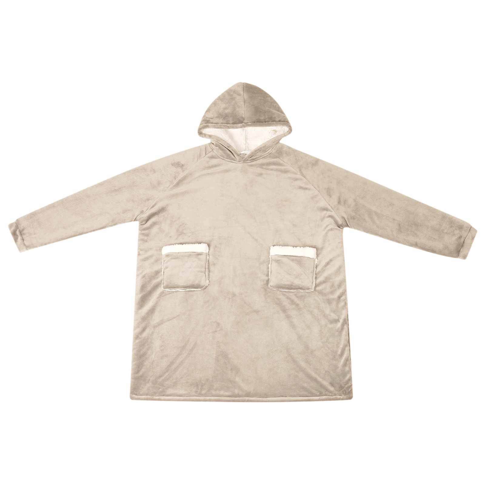 Decken-Hoodie Fleece Und Flanell
