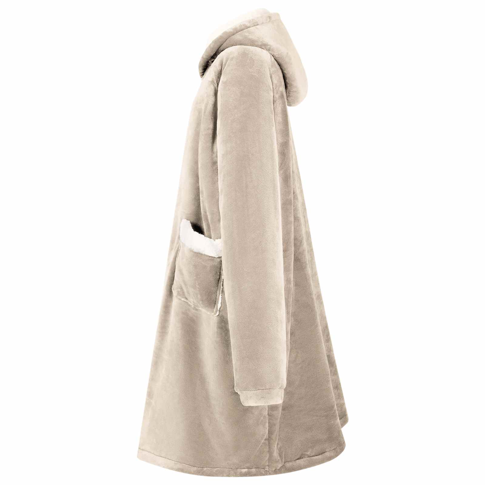 Decken-Hoodie Fleece Und Flanell