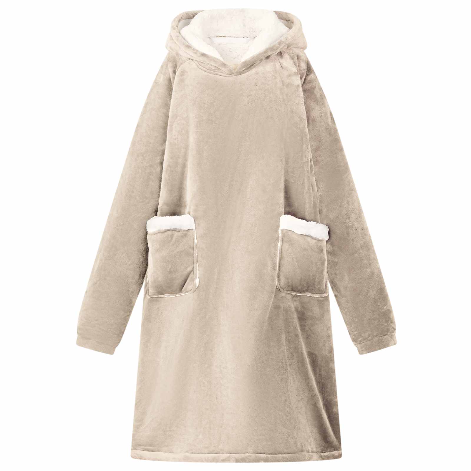 Decken-Hoodie Fleece Und Flanell