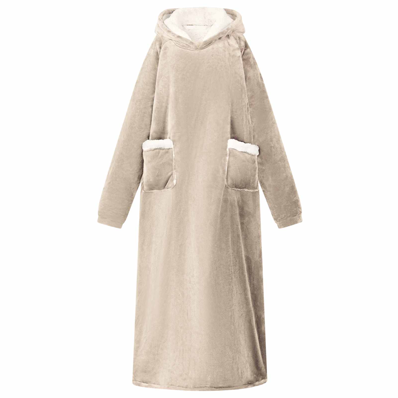 Decken-Hoodie Fleece Und Flanell