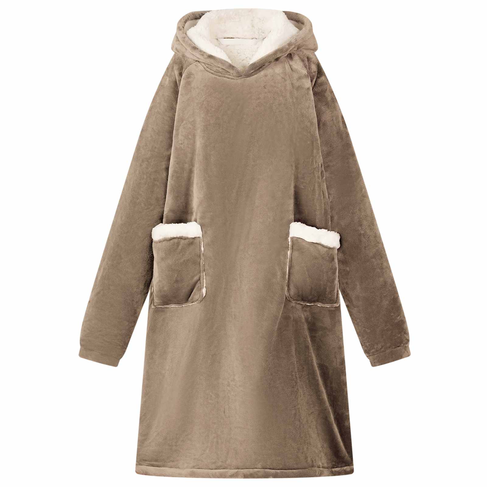 Decken-Hoodie Fleece Und Flanell