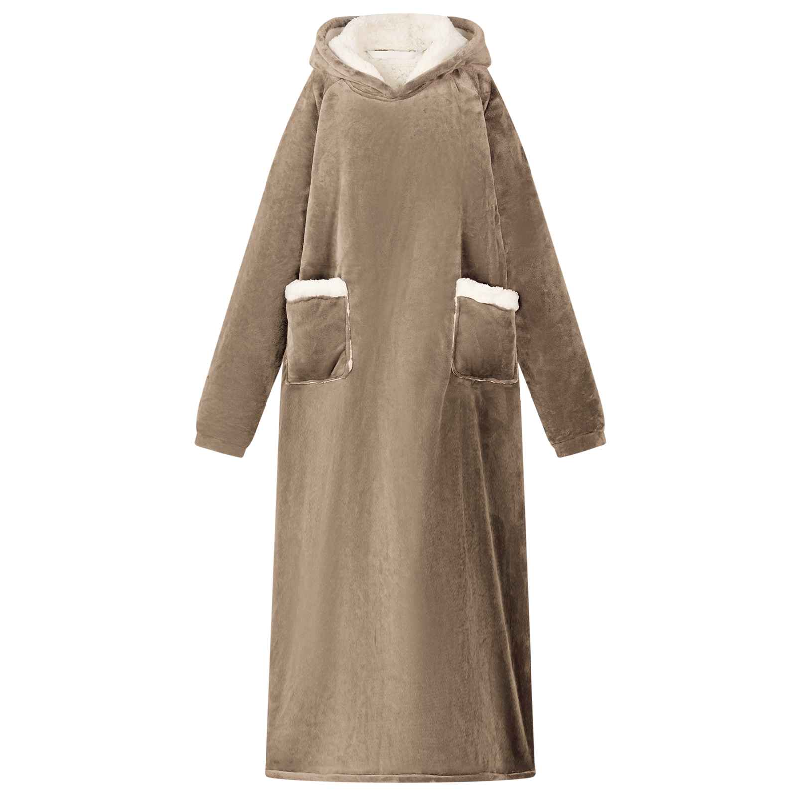 Decken-Hoodie Fleece Und Flanell