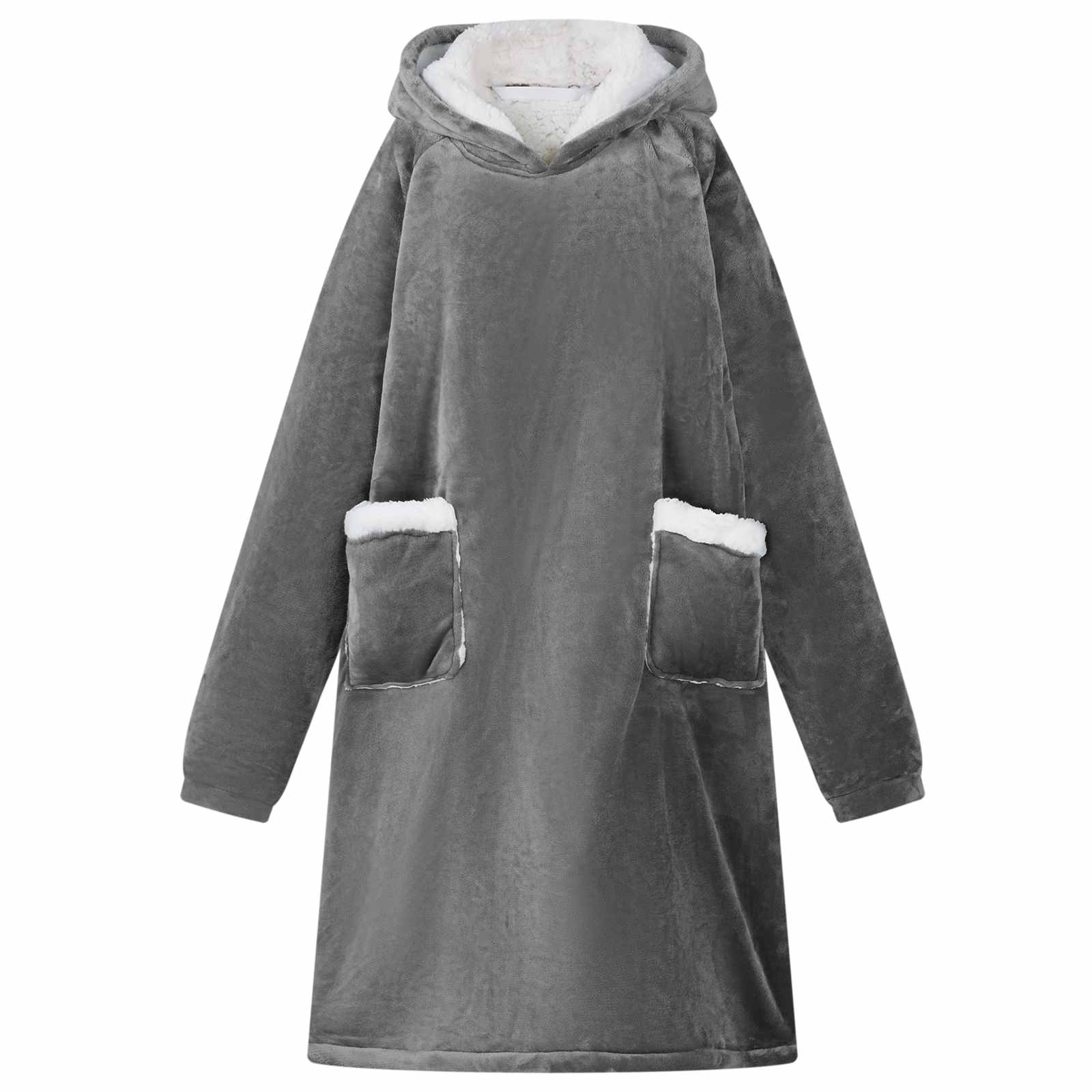 Decken-Hoodie Fleece Und Flanell