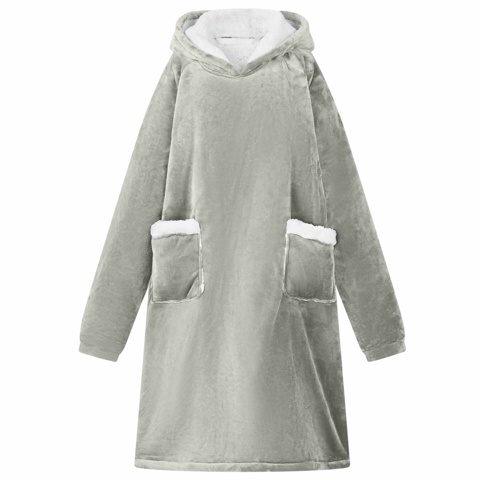 Decken-Hoodie Fleece Und Flanell