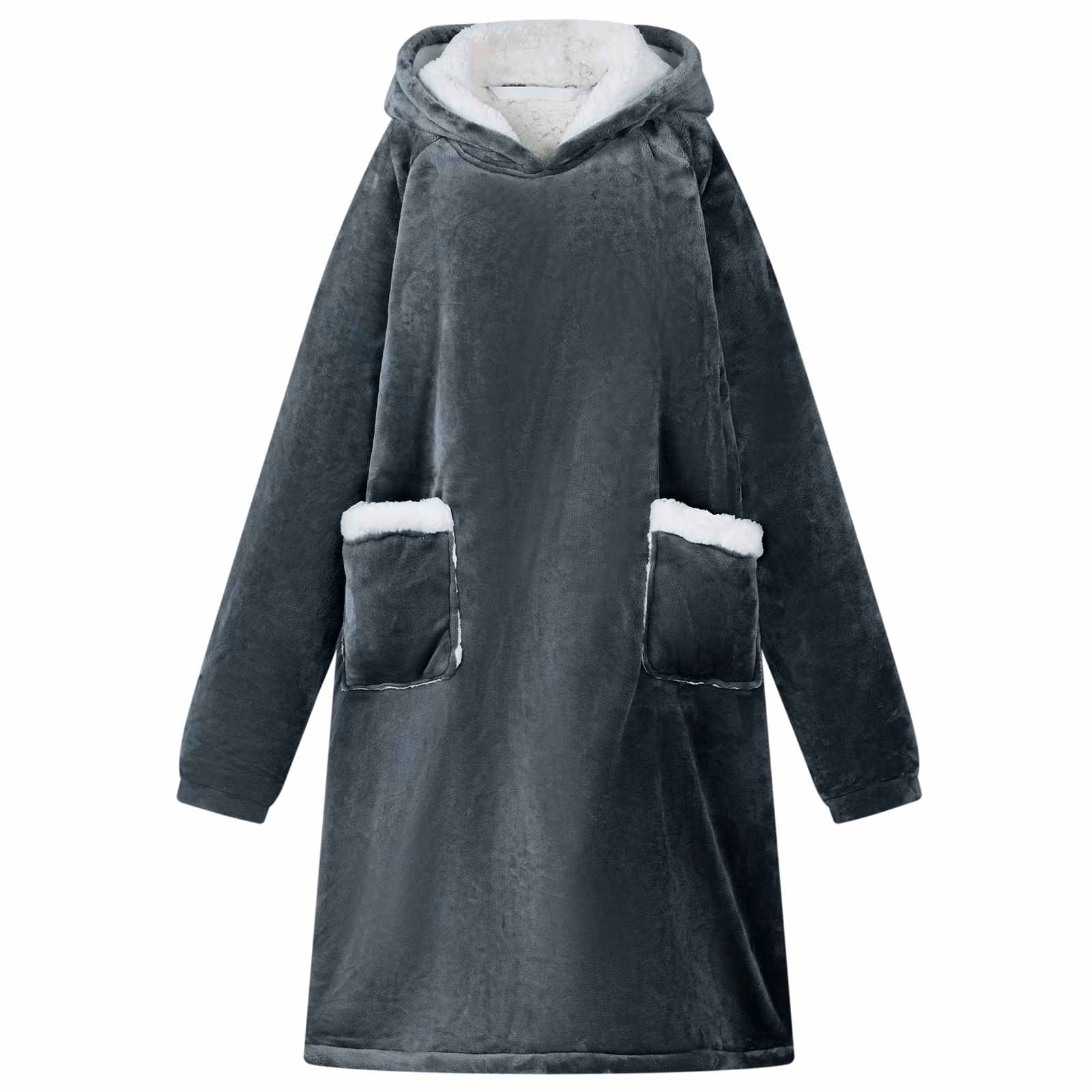 Decken-Hoodie Fleece Und Flanell