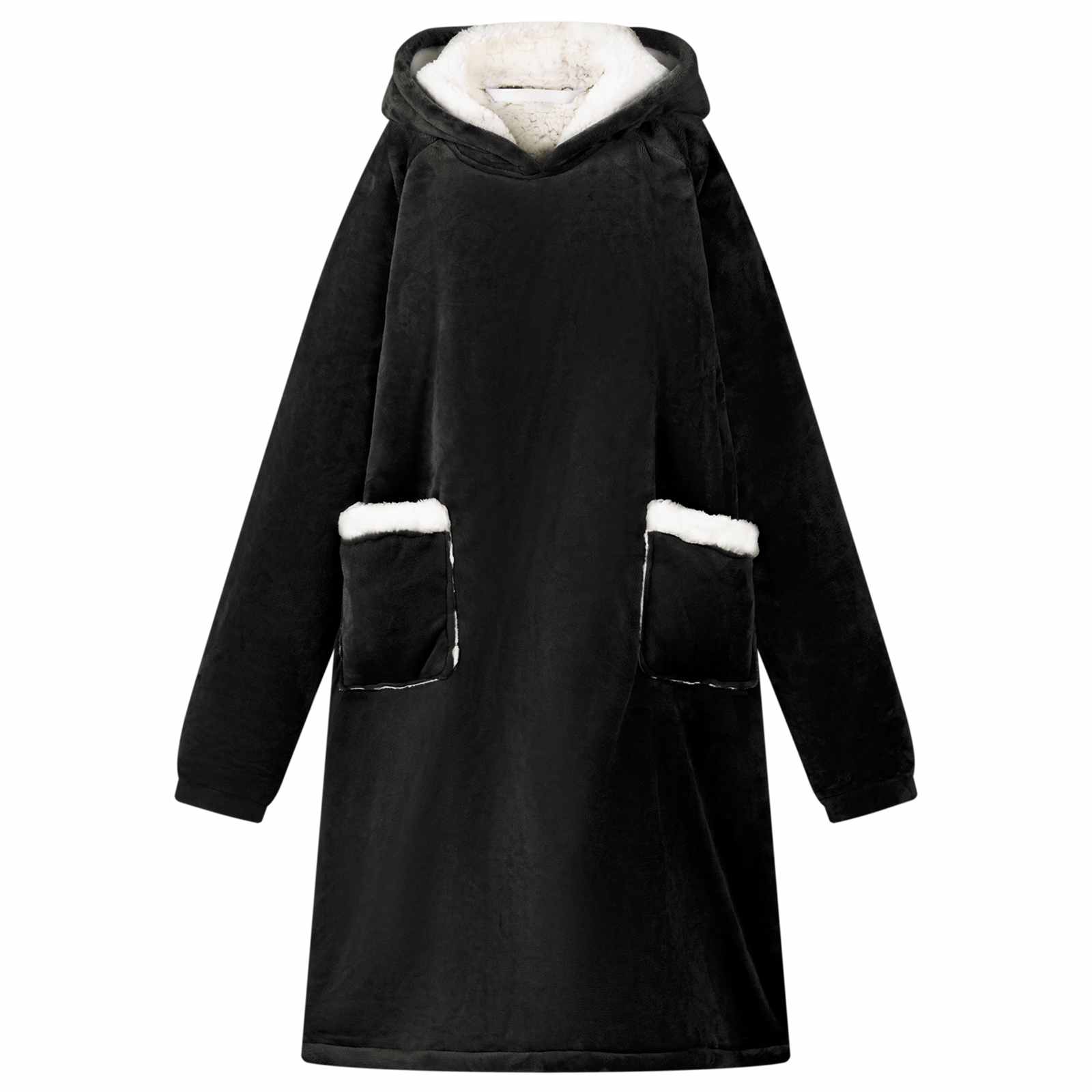 Decken-Hoodie Fleece Und Flanell