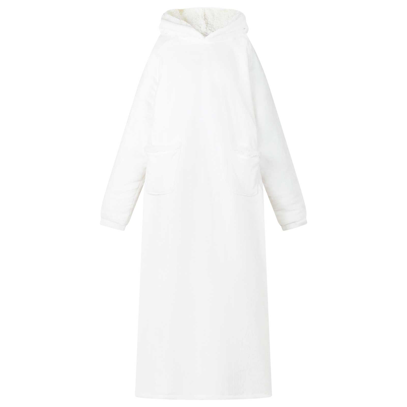 Decken-Hoodie Fleece Und Flanell