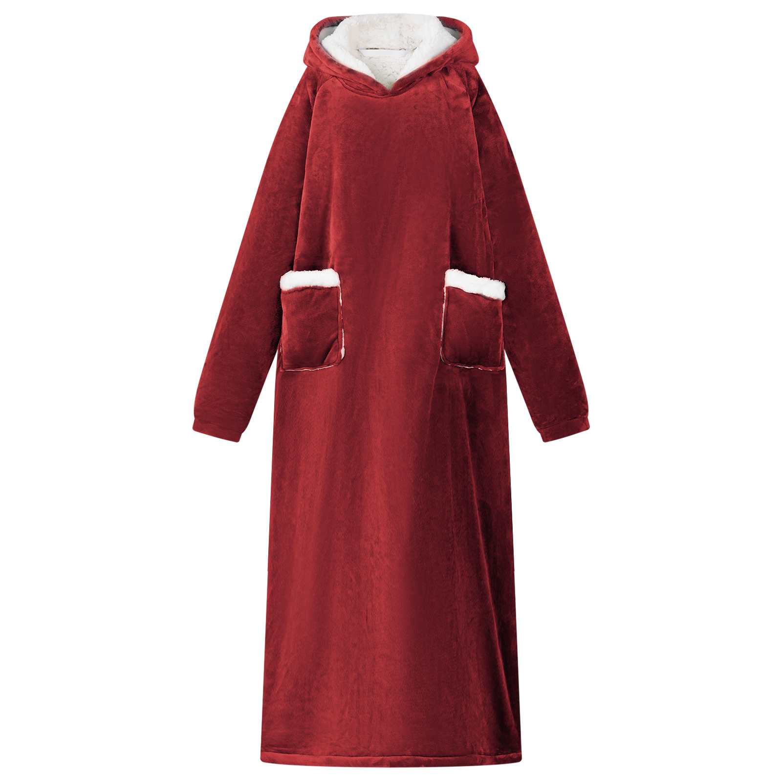 Decken-Hoodie Fleece Und Flanell