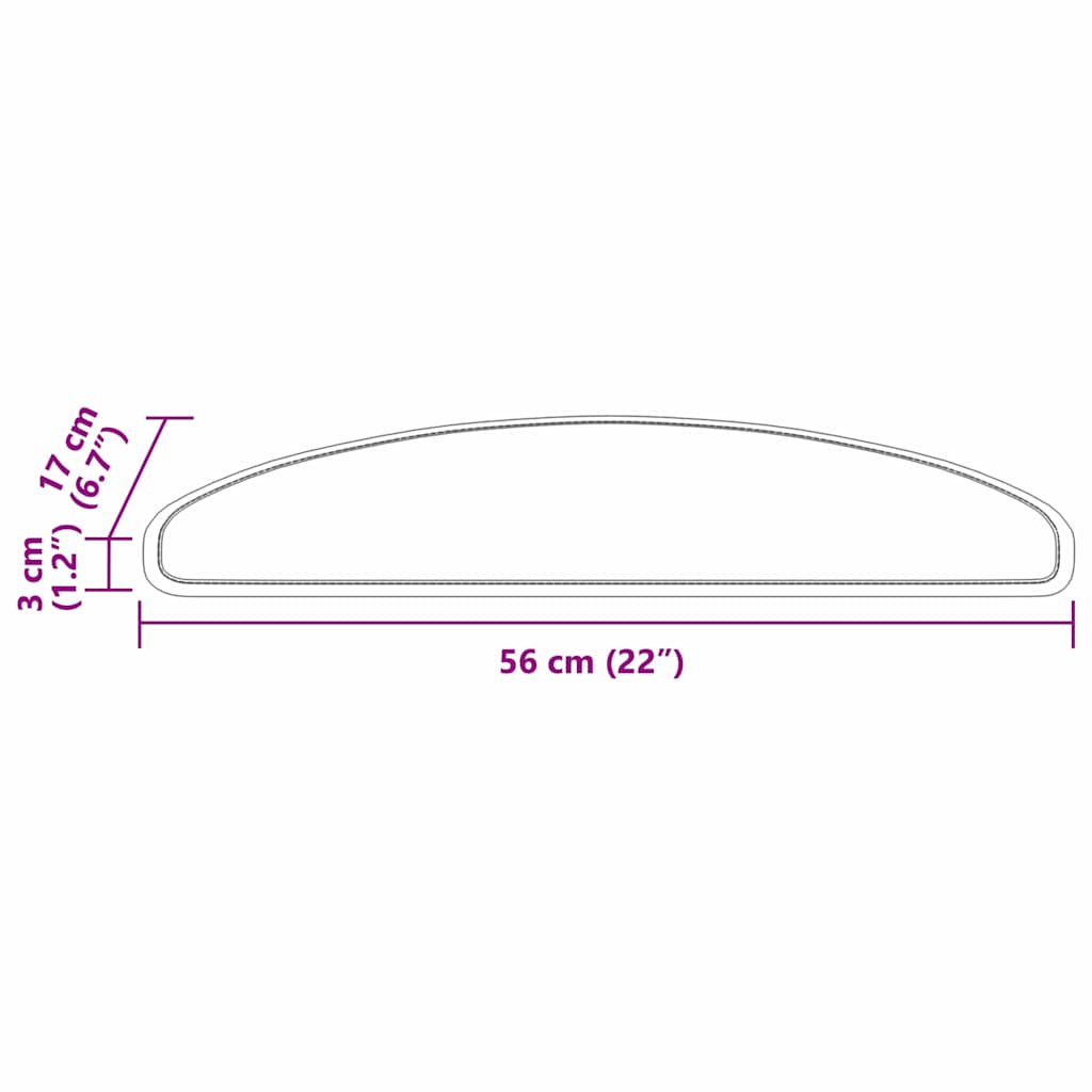 Selbstklebende Treppenschoner 15 Pcs