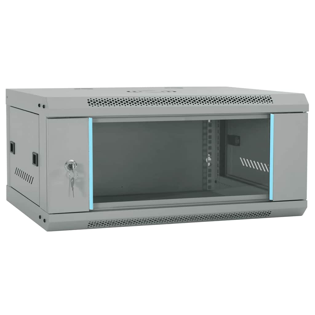 Netzwerkschrank Mit Speicher 60 X 45 X 28 Cm Stahl