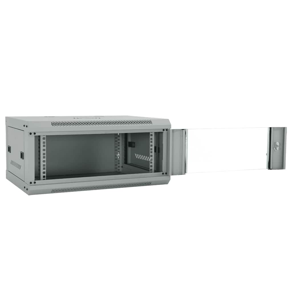 Netzwerkschrank Mit Speicher 60 X 45 X 28 Cm Stahl