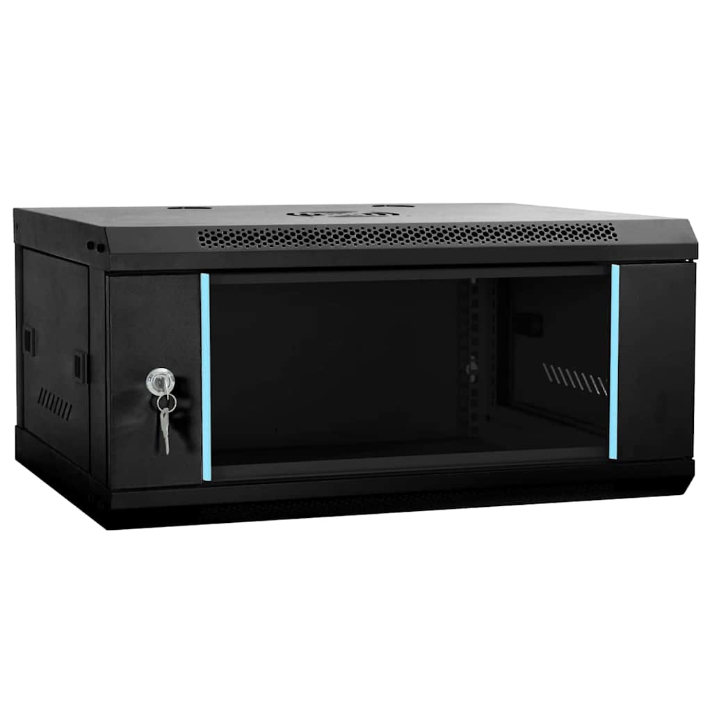Netzwerkschrank Mit Speicher 60 X 45 X 28 Cm Stahl