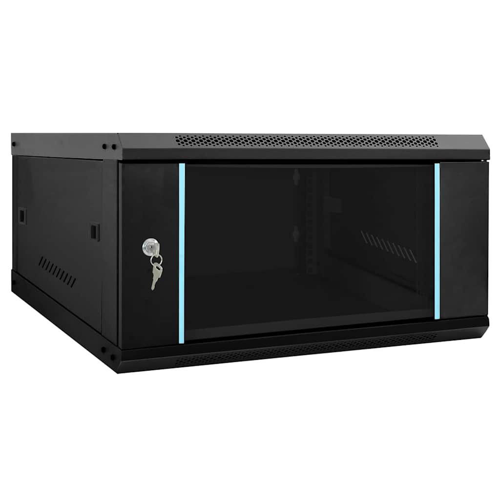 Netzwerkschrank Mit Speicher 60 X 45 X 28 Cm Stahl