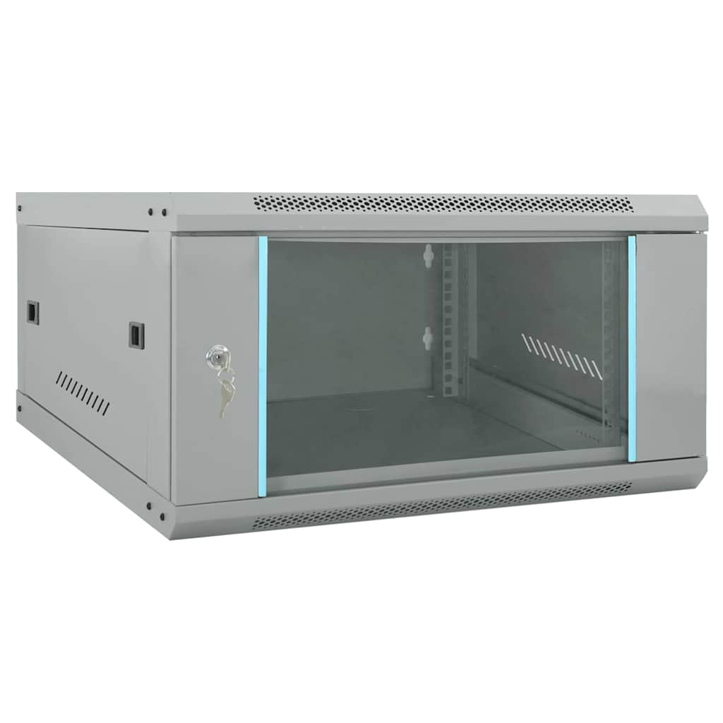 Netzwerkschrank Mit Speicher 60 X 45 X 28 Cm Stahl